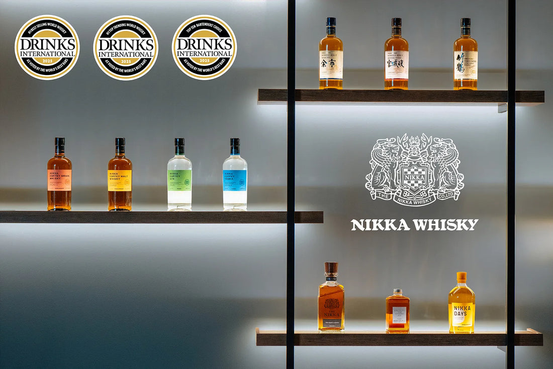 Nikka Whisky 一甲威士忌榮獲《Drinks International Brands Report 2025》兩項大獎